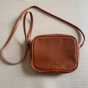 Leather crossbody